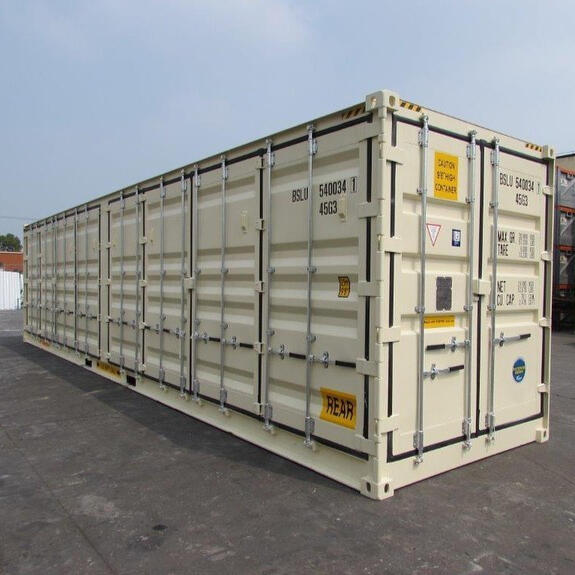Open Side (OS) - 40ft - New/One Trip - Shipping Container